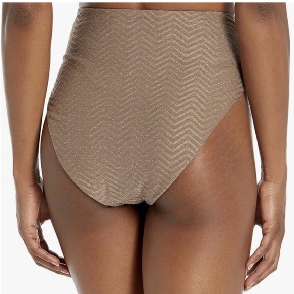 Trina Turk|Hi Waist Bikini Bottom size 12 NWT - Picture 2 of 6